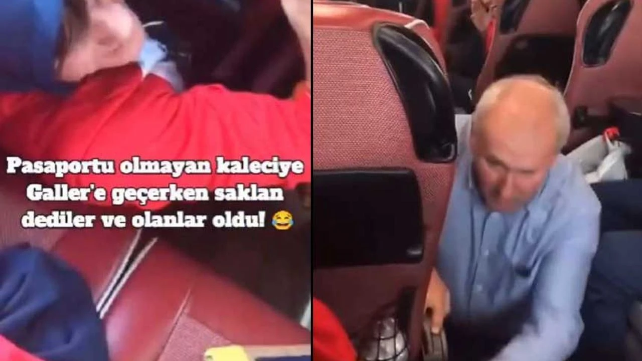 Böyle şaka görülmedi! Genç kaleci saklanacak delik aradı
