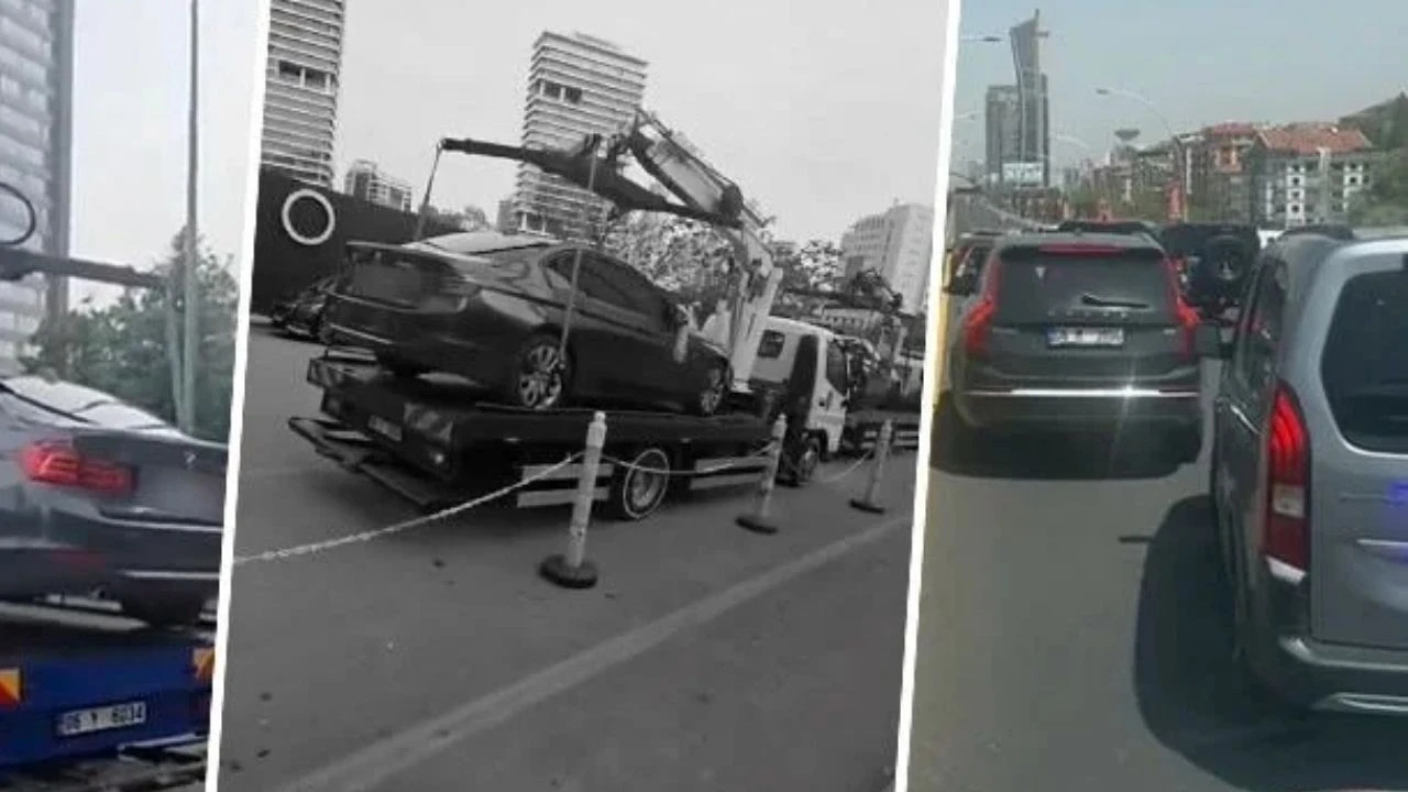 Düğün konvoyu ambulansa yol vermedi